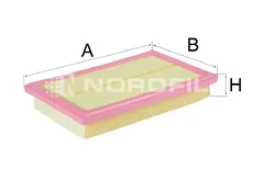 Фильтр воздушный NORDFIL AN1240