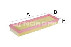 Фильтр воздушный NORDFIL AN1228