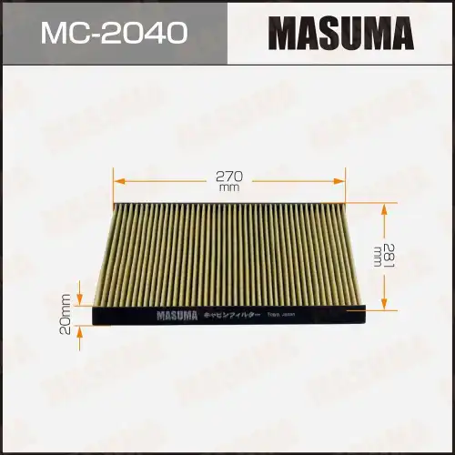 Салонный фильтр MASUMA MC-2040