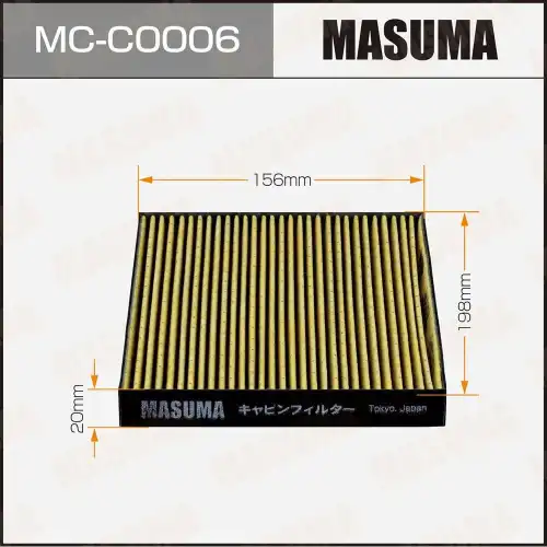 Салонный фильтр MASUMA MC-C0006