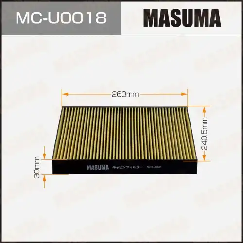 Салонный фильтр MASUMA MC-U0018