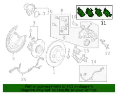 Тормозные колодки дисковые HONDA 43022T20A01