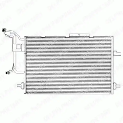 Радиатор кондиционера (конденсатор) DELPHI TSP0225183