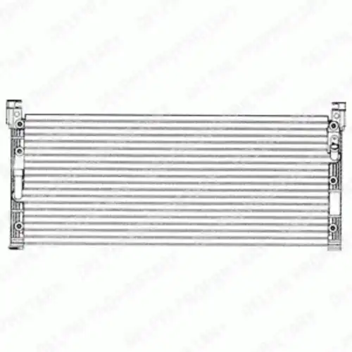 Радиатор кондиционера (конденсатор) DELPHI TSP0225225