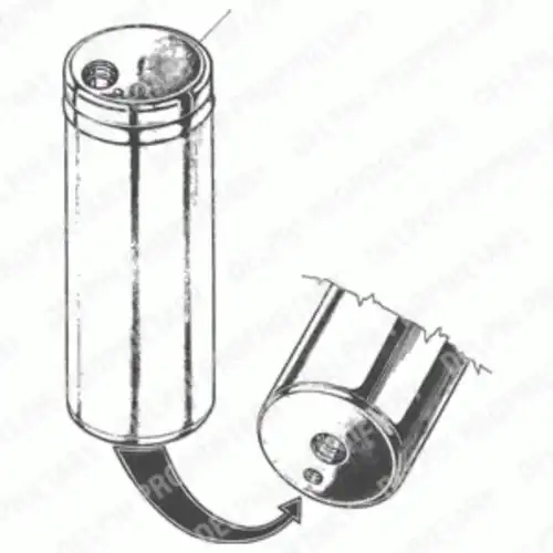 Осушитель кондиционера DELPHI TSP0175055