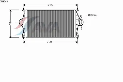 Интеркулер AVA CN4043