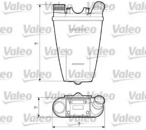Интеркулер VALEO 817204