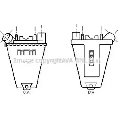 Интеркулер AVA PE4139