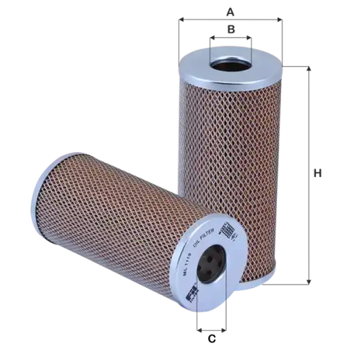 Фильтр масляный FIL FILTER ML 1119