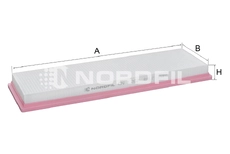 Салонный фильтр NORDFIL CN1267