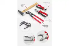 FK412415 Набор инструментов 124пр. 1/4', 1/2' (6гр.) FORCEKRAFT