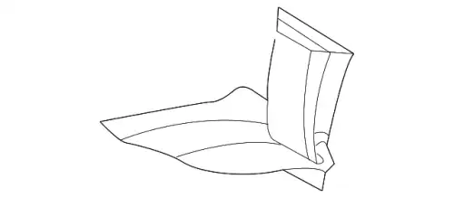 Подкрылок MB 209 884 03 22