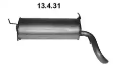 глушитель задняя часть Citr 13.4.31 EBERSPAECHER