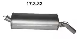 глушитель задняя часть Ren 17.3.32 EBERSPAECHER