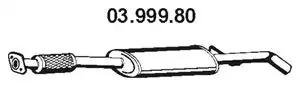Глушитель средняя часть 03.999.80 EBERSPAECHER