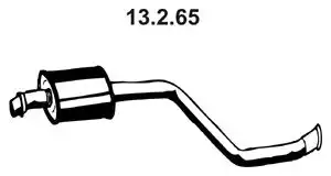 глушитель средняя часть Citr 13.2.65 EBERSPAECHER