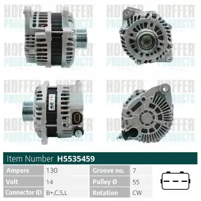 Генератор HOFFER H5535459