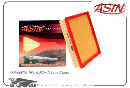 Фильтр воздушный ASIN ASIN.FA2989
