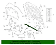 SEAL FOR WATER BOX 4M0823723 BENTLEY