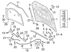 SEAL FOR WATER BOX 4M0823723 BENTLEY