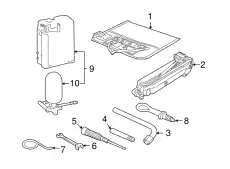TOW HITCH 3D0803615 BENTLEY