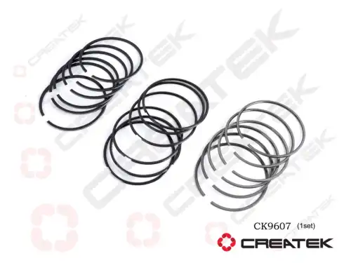 Кольца поршневые CK9607 CREATEK