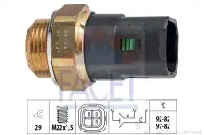ДАТЧИК ВКЛЮЧЕНИЯ ВЕНТИЛЯТОРА 7.5628 FACET