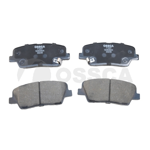 Тормозные колодки дисковые OSSCA 71207