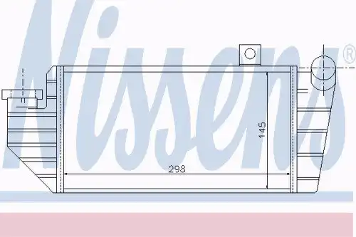 Интеркулер NISSENS 96671