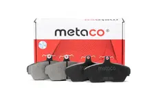 Тормозные колодки дисковые METACO 3000774