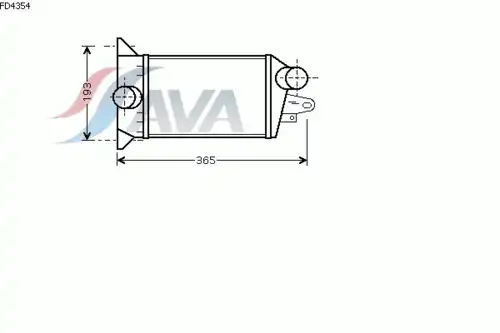 Интеркулер AVA FD4354