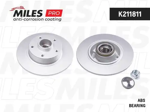 Тормозной диск MILES K211811
