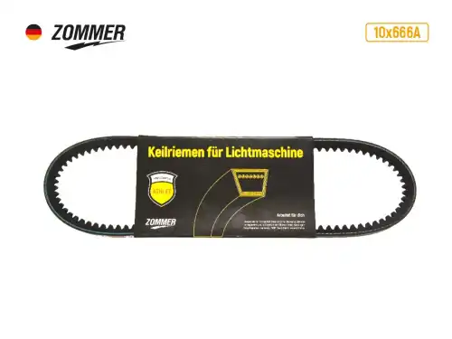 Ремень клиновой ZOMMER 10X666A