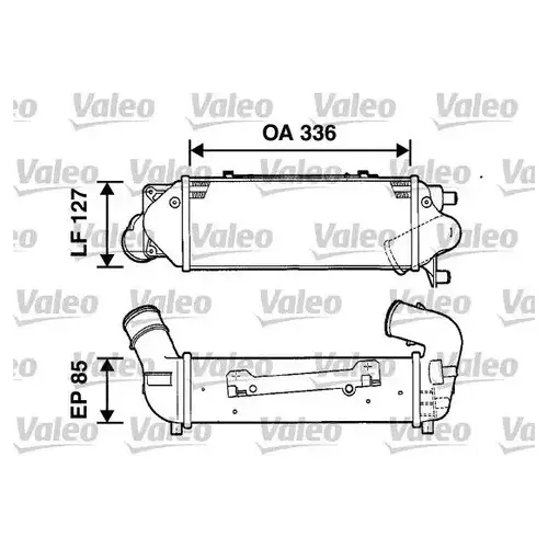 Интеркулер VALEO 817899