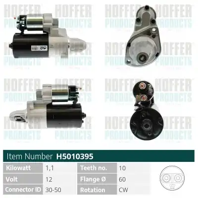 Стартер HOFFER H5010395