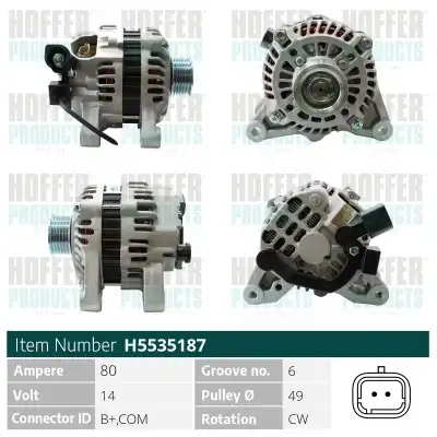 Генератор HOFFER H5535187