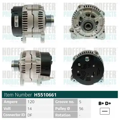 Генератор HOFFER H5510661