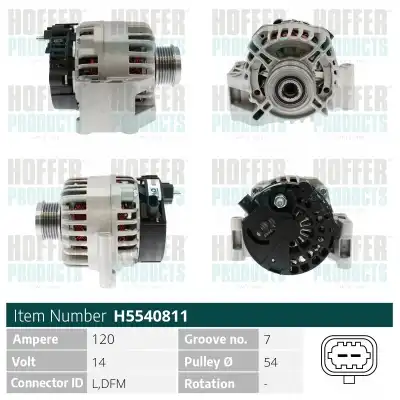 Генератор HOFFER H5540811