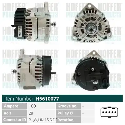 Генератор HOFFER H5610077