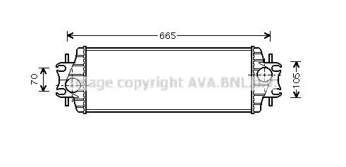 Интеркулер AVA RT4328