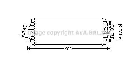 Интеркулер AVA RT4358