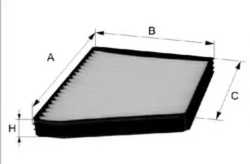 Салонный фильтр FILTRON K1019