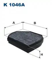 Салонный фильтр FILTRON K 1046A