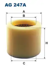 Фильтр воздушный FILTRON AG 247A