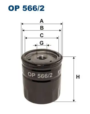 Фильтр масляный FILTRON OP566