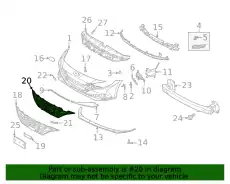Решетка радиатора HYUNDAI / KIA 86366AA010CA