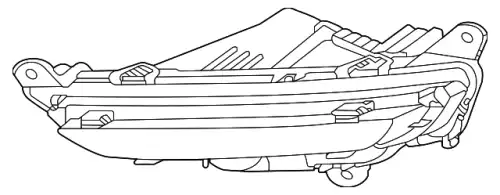 Фара противотуманная LAND ROVER LR180665