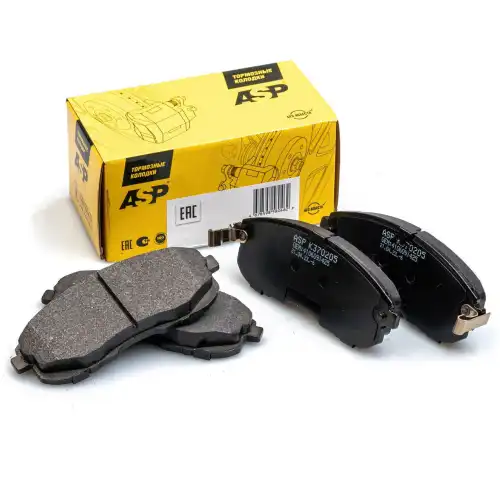 Тормозные колодки дисковые ASP K370205