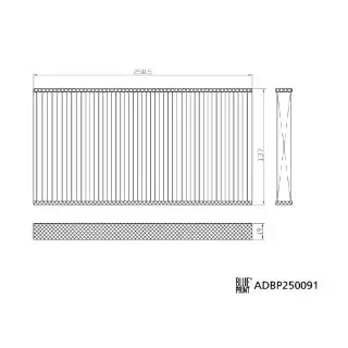 Салонный фильтр BLUE PRINT ADBP250091
