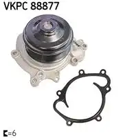 Насос системы охлаждения (помпа) SKF VKPC 88877